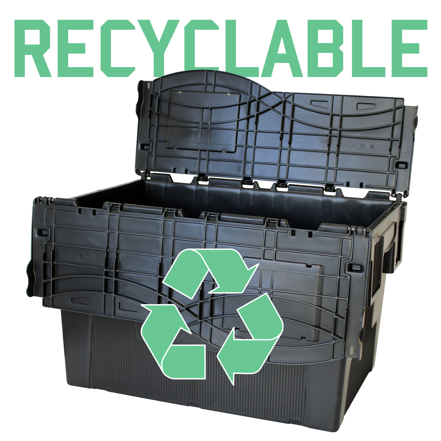 Caisses recyclables pour protéger l'environnement