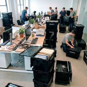 entreprise qui déménage